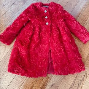 Red Rose Duster (Girls)